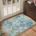 2x3 Area Rugs for Entryway (Aquamarine/Blue Green / 2' x 3' (Rectangular))