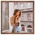 12x12 Wood Frame Brown (Brown / 12x12)