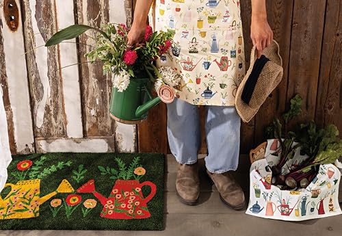 Doormat W18 x L30inches (Watering Cans / 1'6" x 2'6" (Rectangular))