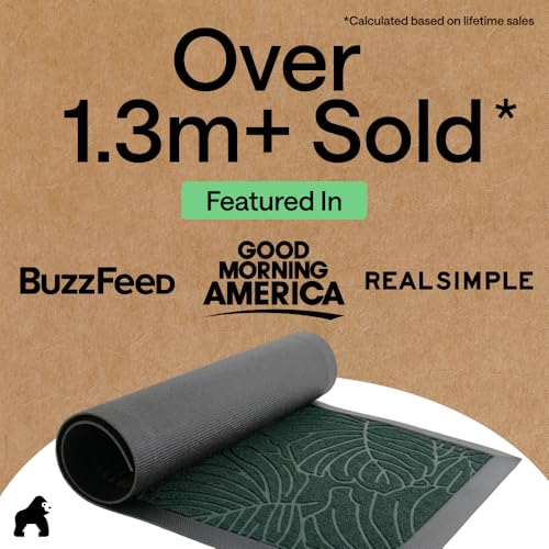 WeatherMAX Door Mat (Green Palm / 29" x 17")