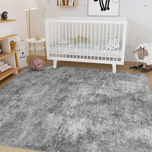 7x9 Area Rugs Living Room (C-grey / 7' X 9' (Rectangular))
