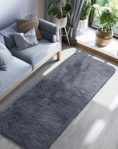 2x6 Washable Runner Rug for Hallway (1- Grey / 2' x 6' (Rectangular))