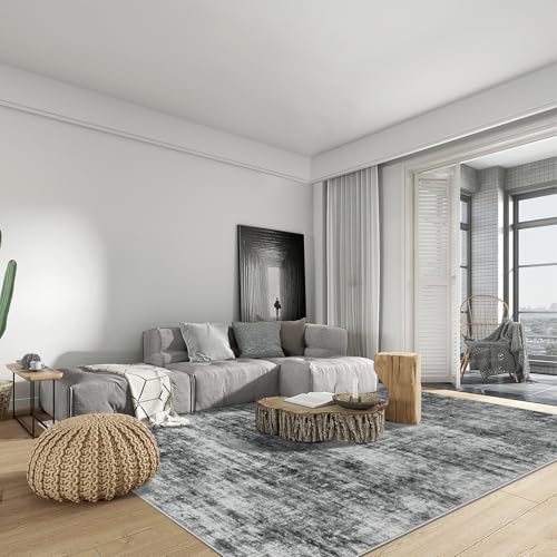9x12 Area Rugs for Living Room (Black / 9' x 12' (Rectangular))