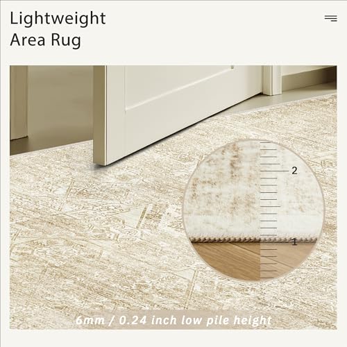 5x7 Area Rugs Beige (Beige/Ivory / 5' x 7' (Rectangular))