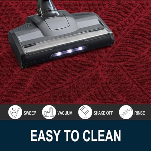 Waterproof Front Doormat (Burgundy / 71" X 47")