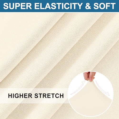 Couch Cushion Covers (Cream / Seat 1 Pack)