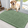 Dog Door Mat for Muddy Paws 36x24 (Olive Green / 36" X 24")