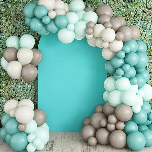 6.6FT Wedding Arch Cover (Sky blue / 6.6FT)