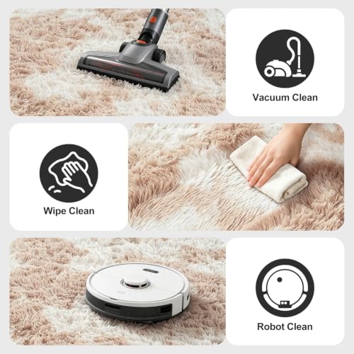 Shag Area Rugs for Bedroom Living Room