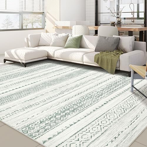 Green Rug Living Room Rugs (Green / 8' X 10' (Rectangular))