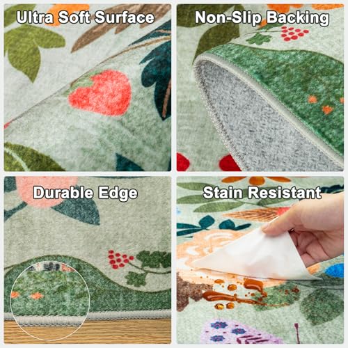 Area Rug 10x12 Living Room (Green / 10' x 12' (Rectangular))