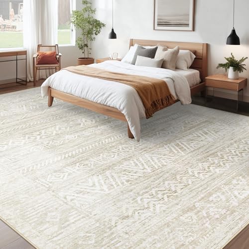 Living Room Rugs 10x14 (Ivory Beige / 10' x 14' (Rectangular))