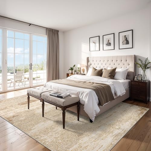 Area Rug Living Room (Beige / 4' x 6' (Rectangular))