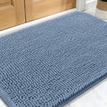 Dog Door Mat for Muddy Paws 34x21 (Airy Blue / 34" X 21")