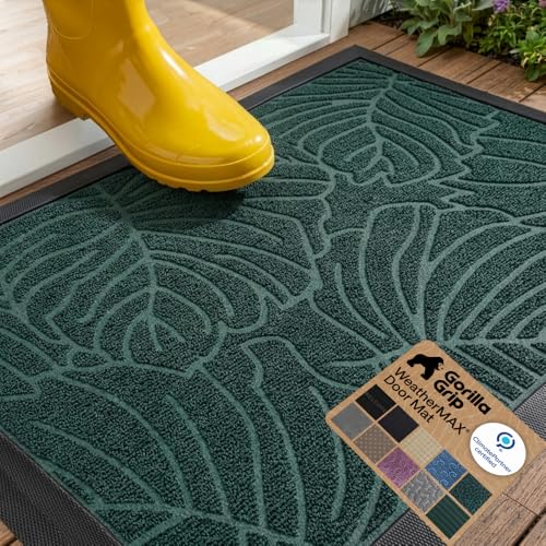 WeatherMAX Door Mat (Green Palm / 29" x 17")