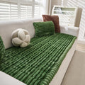 Couch Cover for Dogs Washable Non (Green / 27.6X82.7)