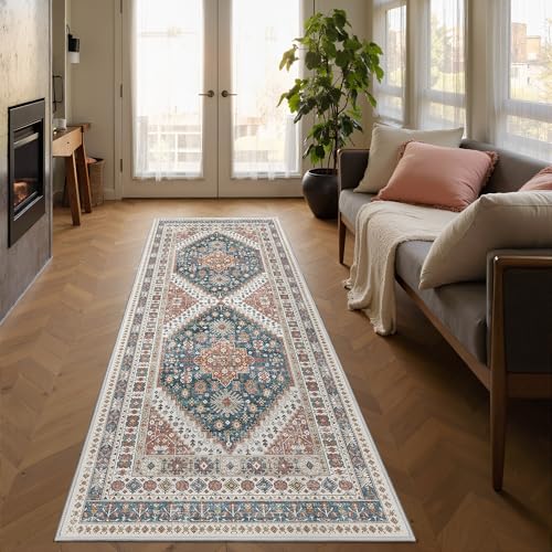 2x5 Rug Runner Non (Blue / 2' x 5' (Runner))