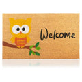 Coir Welcome Mat (Owl / 17x29)