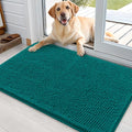 Dog Door Mat for Muddy Paws 35x24 (Lake Blue / 35" X 24")