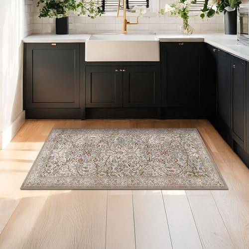 Moss Green Washable 2x4 Entry Rug (Moss / 2' x 4' (Rectangular))