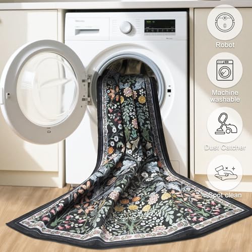 2x3 Small Entryway Rug (Dark Black / 2' x 3' (Rectangular))