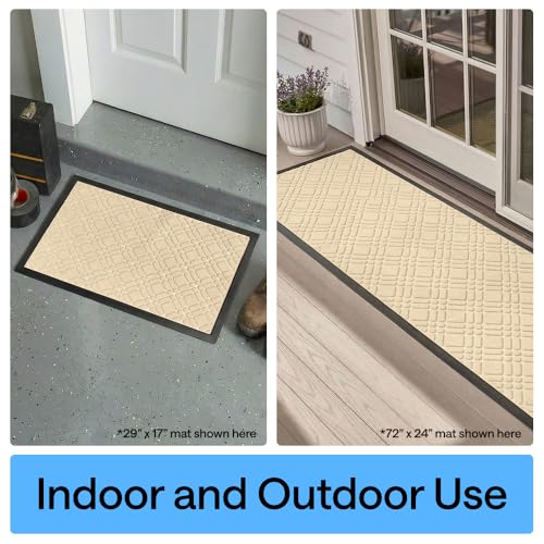 WeatherMAX Door Mat (Modern Latte / 35" x 23")