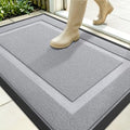 Front Door Mat Outside 35x23 (Silver Gray / 35" x 23")