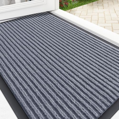 Front Door Mat 35x23 (Ash Grey / 35" X 23")