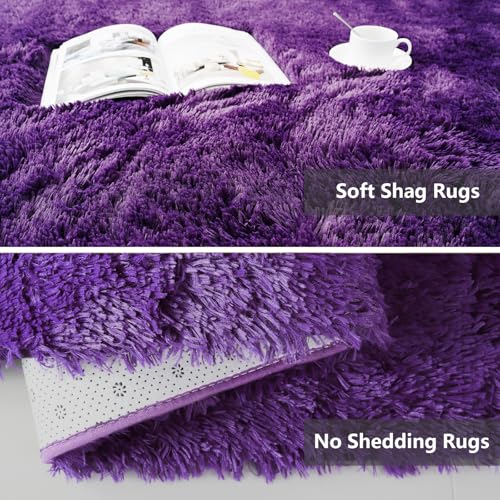 Shag Area Rugs for Bedroom Living Room