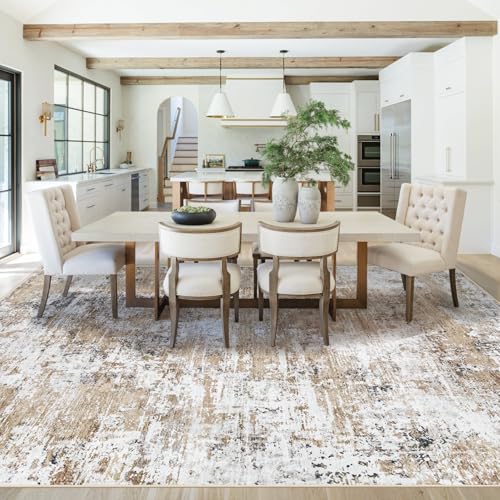 8x10 Area Rugs for Living Room (Beige / 8' x 10' (Rectangular))