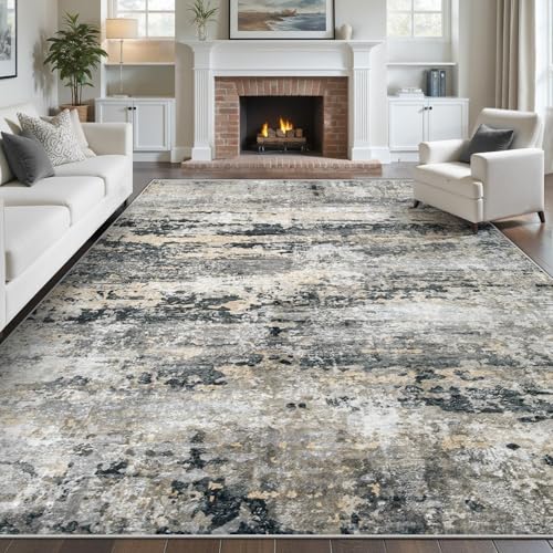 Area Rugs 8x10 for Living Room (Blackgreybrown / 8' x 10' (Rectangular))