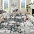 8x10 Area Rugs for Living Room (Black Grey / 8' x 10' (Rectangular))