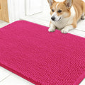 Dog Door Mat for Muddy Paws 30x17 (Hot Pink / 30" X 17")