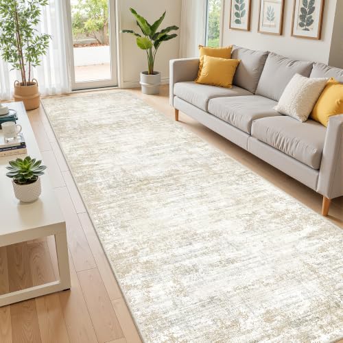2'6 x 10' Runner Rug Non Slip (Brown / 2'6" x 10' (Runner))