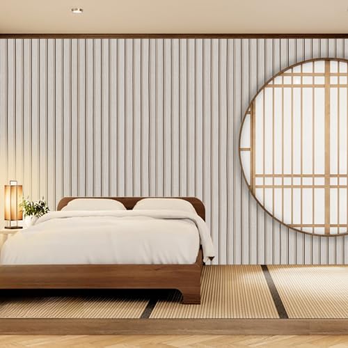 Wood Slat Peel and Stick Wallpaper (Dead Wood / 23.6" x 200")