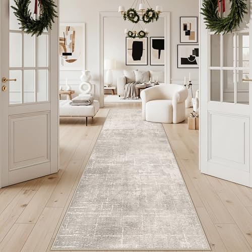HAOYUNLAI 3x12 Hallways Runner Rugs (3' x 12' (Rectangular) / Beige/Cream)