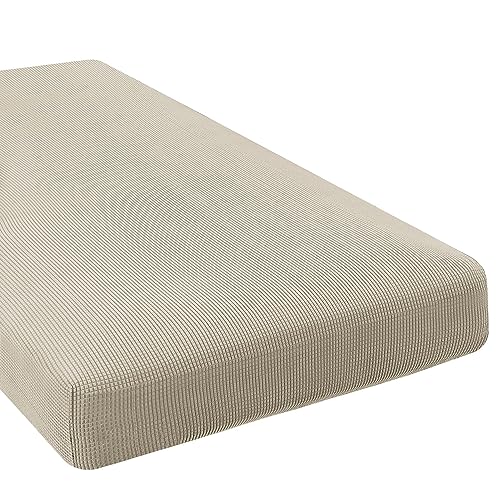 Super Stretch Individual Chaise Cover Sectional Couch Covers for L Shaped Sofa Both Left (Island Fossi / Chaise Cover)