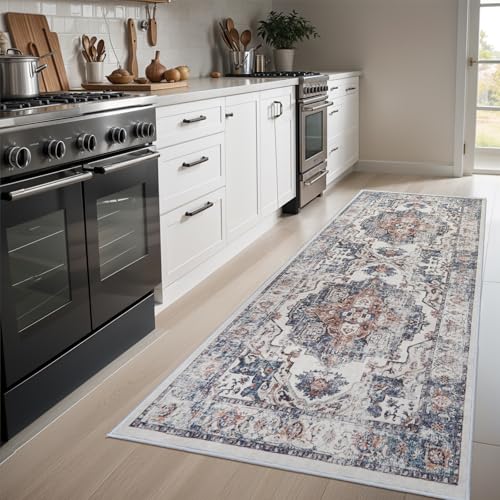 Hallway Washable Runner Rug (3' x 6' (Rectangular) / Brick)