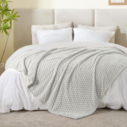 Light Grey Twin Blanket for Couch (Light Grey / Twin(60"x80"))