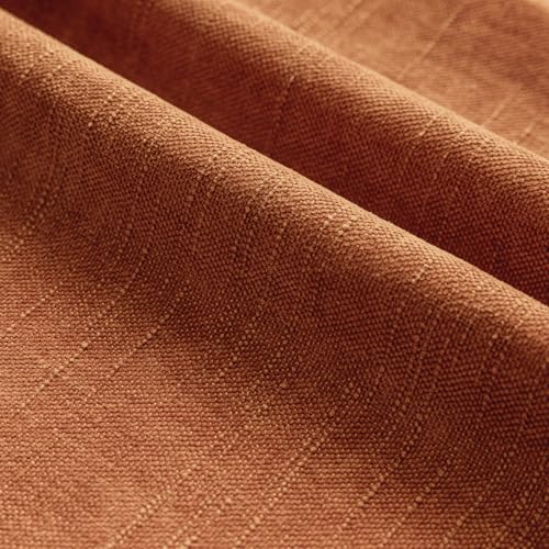 Textured Chenille Lumbar Throw Pillow Covers 12x20 Inch (20" x 12" (Pack of 2) / Honey Ginder)