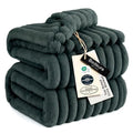 Soft Cal King Size Blanket for Bed Mallard Green 102"x96" (Mallard Green / California King)