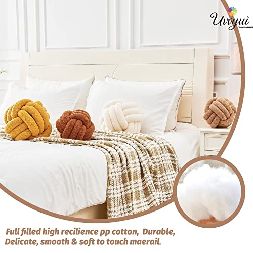 Knot Pillow Ball (Khaki / Large (Pack of 1))