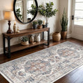 Washable 3x7 Hallway Runner Rug (3' x 7' (Rectangular) / Brick)
