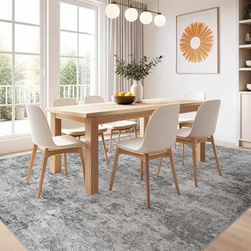 7x9 Area Rugs Living Room (C-grey / 7' X 9' (Rectangular))
