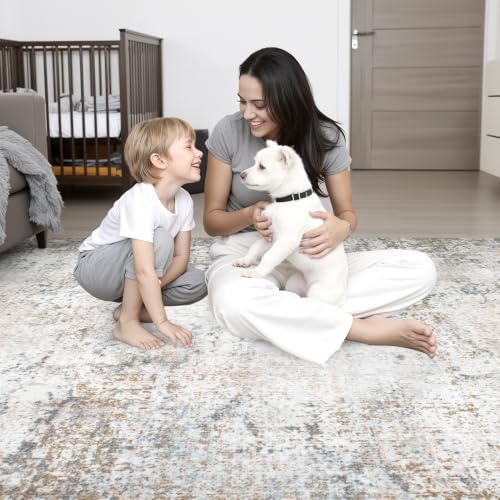 10x12 Area Rug Living Room (Brown Grey / 10' x 12' (Rectangular))