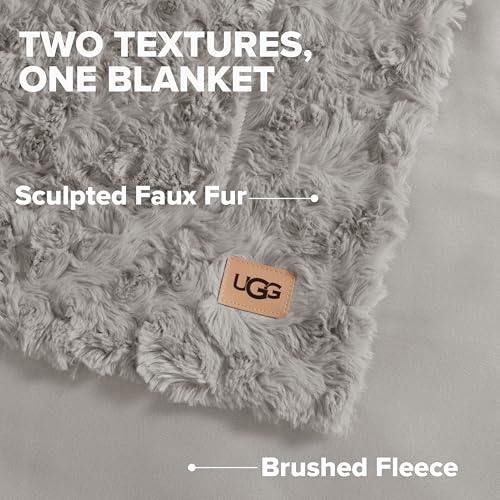 Adalee Queen Blanket (Grey / Full/Queen)