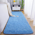 Soft Runner Rug for Bedroom Living Room Plush Fluffy Rugs 2x6 (Cobalt Blue / 2' x 6' (Runner))
