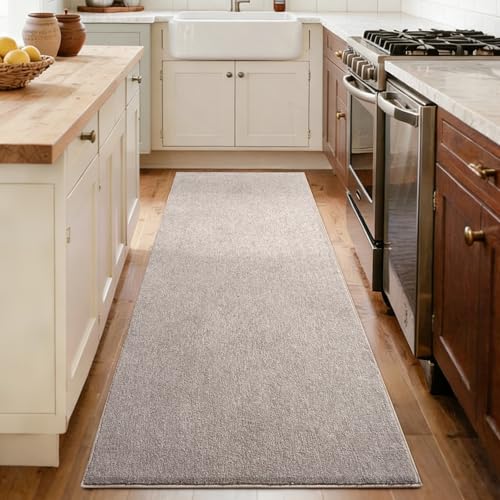 2x6 Oatmeal White Runner Rug Non (04 Oatmeal/White / 2' x 6' (Rectangular))