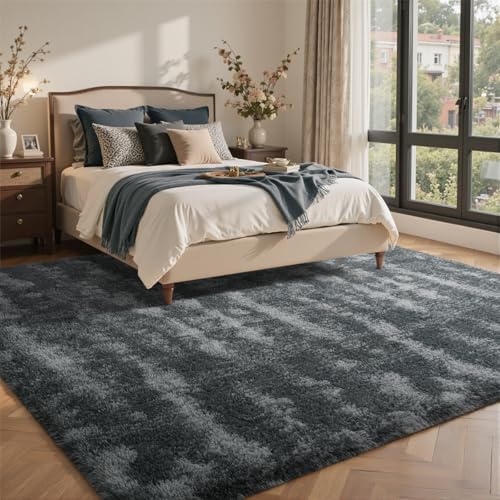9x12 Ft Extra Large Shag Rugs for Living Room (Ff Grey 5sm02 / 9' X 12' (Rectangular))