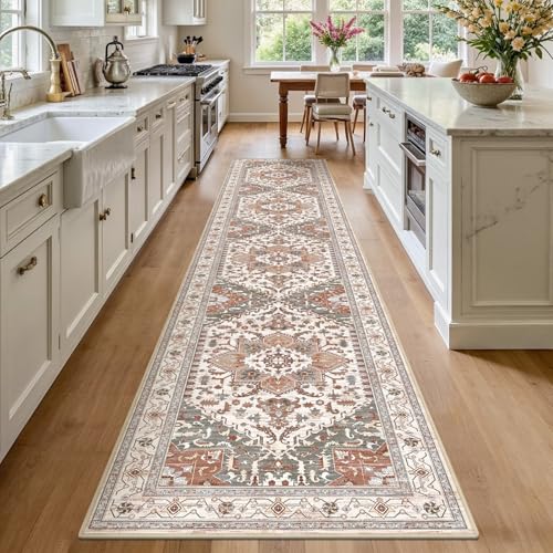 Washable Runner Rug (2' x 10' / Ginger Grey)
